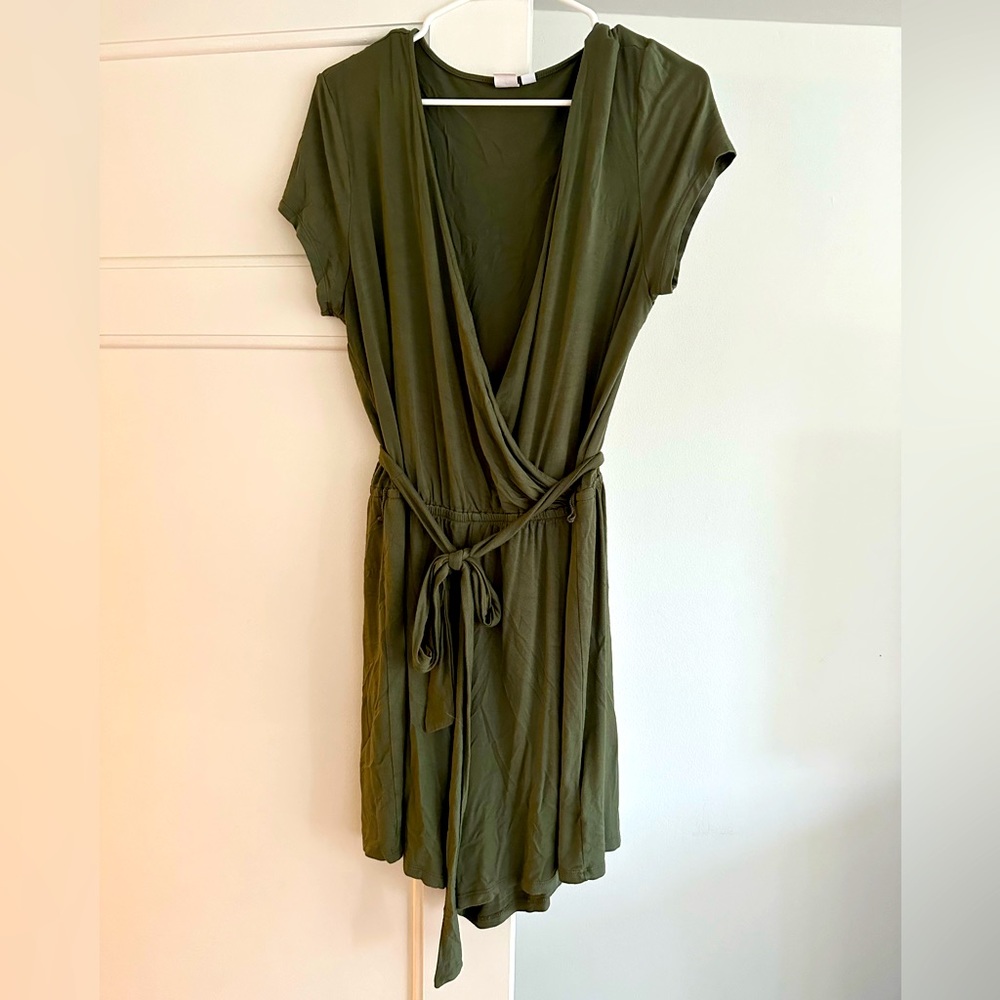 Gap romper Large Tall - olive